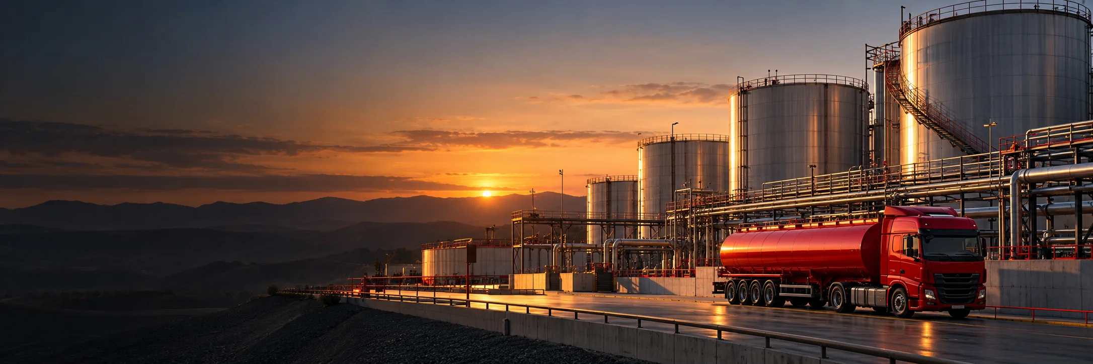 Depolama tankları ve tanker sevkiyatı